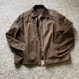 Britches Brown Leather Jacket